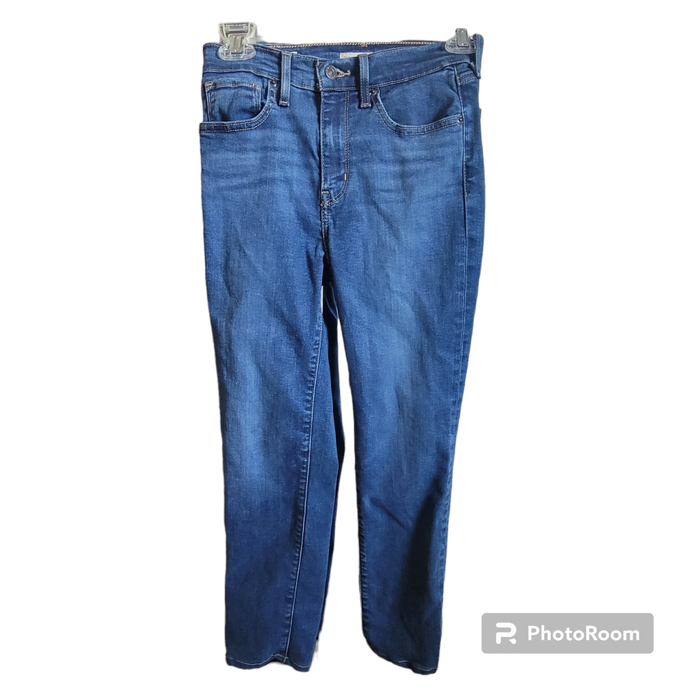 Levi's Premium Jeans Model 724 High Rise Straight Drop Size 25 Great Condition‎